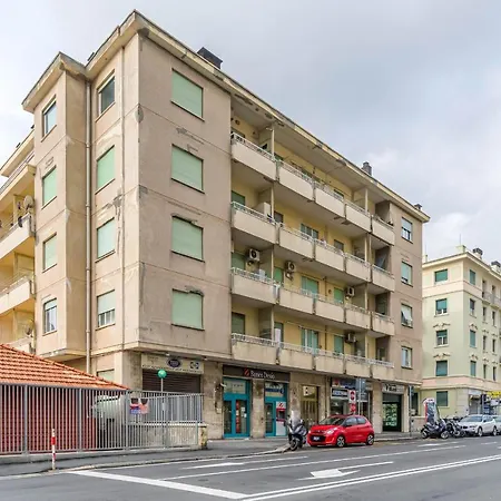 Apartment Sturla Roomy Flat With Balcony & Seaview Genoa
